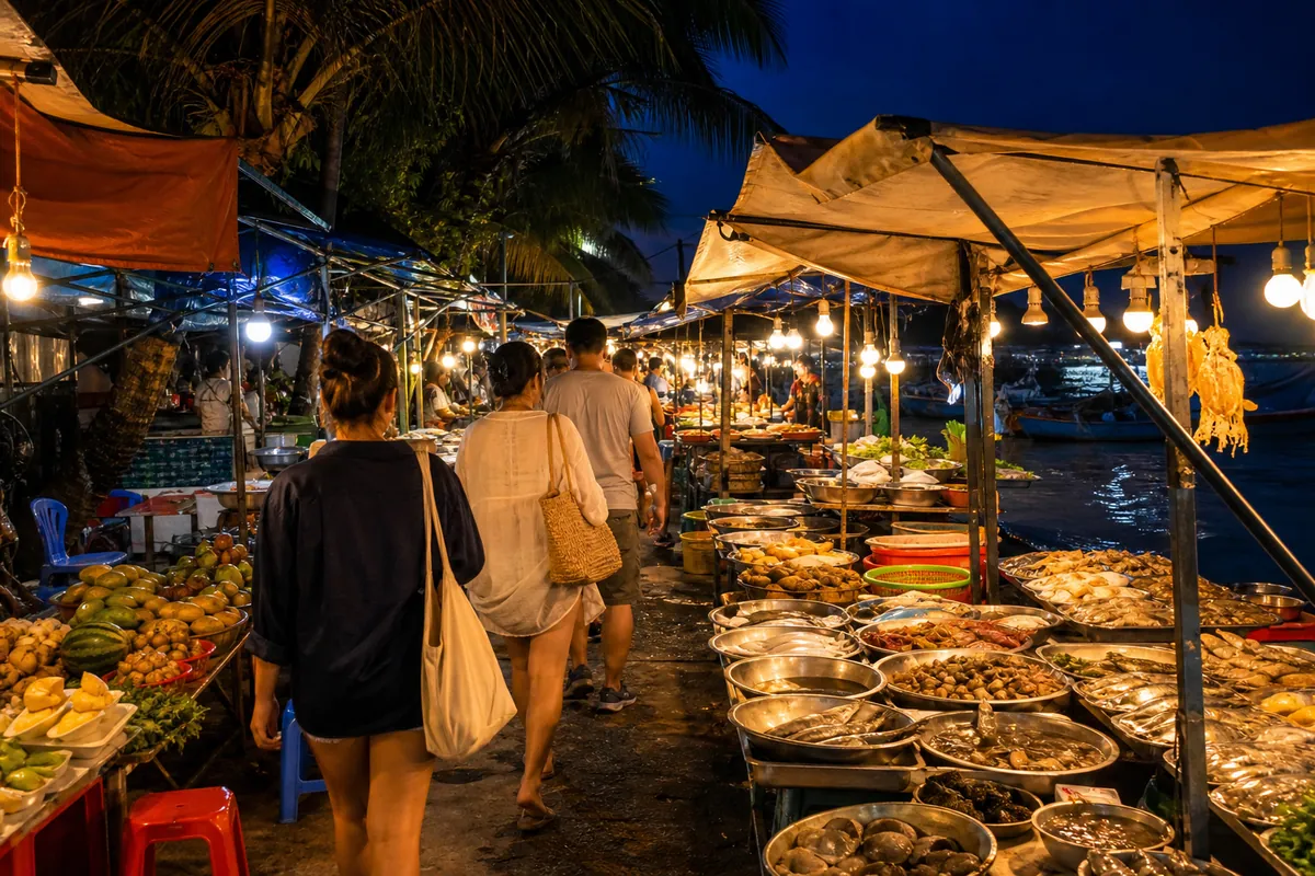 Chợ đêm hải sản